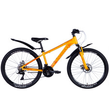 Велосипед Discovery BASTION 26" Хардтейл 2024 з крилом Pl без багажника DD тріскачка