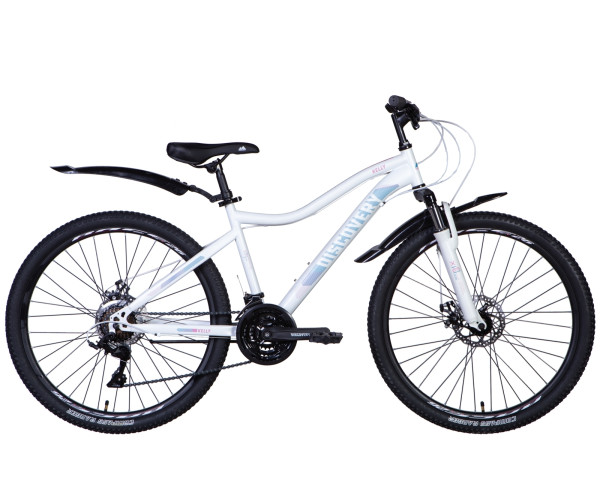 Велосипед Discovery KELLY 26" Хардтейл 2024 з крилом Pl без багажника DD тріскачка