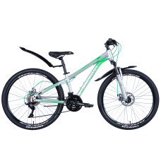 Велосипед Discovery TREK 26" Хардтейл 2024 з крилом Pl без багажника DD тріскачка